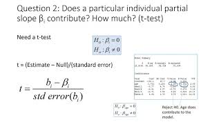 MAT 382 Lesson 5 Video 1 The Partial F-test: The null hypothesis