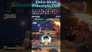 Ekko Akali "Time Ninja" | Freestyle TOD in #2XKO