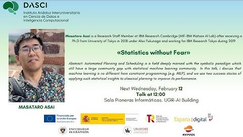 Statistics without fear - Masataro Asai (MIT-IBM Watson AI Lab)