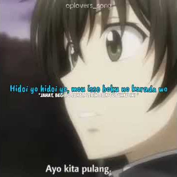 Story wa anime sedih 30 detik