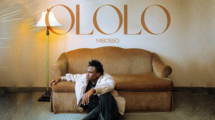 Mbosso - Ololo (Official Audio)
