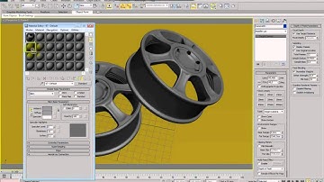 Modeling a tire rim in 3ds Max - Part 2