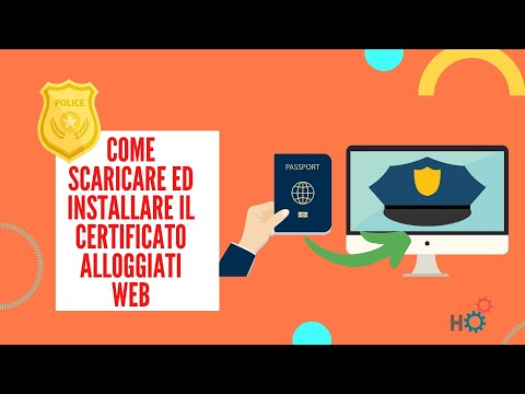 Come scaricare e installare il Certificato digitale AlloggiatiWeb