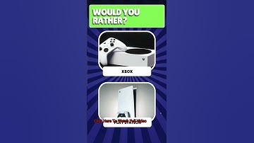 Would You Rather Quiz | Pick One, Kick One… Xbox or PlayStation #shorts