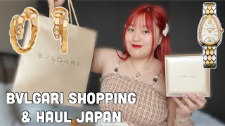 BVLGARI Shopping & Unboxing In Tokyo Japan🛍️✨ BVLGARI Serpenti Watch & BVLGARI Serpenti Earrings