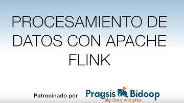 Procesamiento de datos con Apache Flink