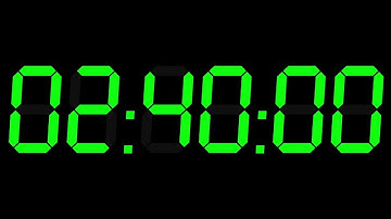 160 MINUTES(02:40 hours) countdown digital timer with alarm sound