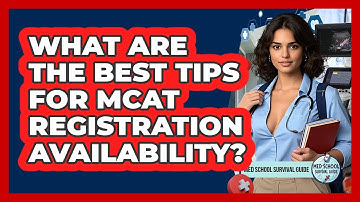 What Are The Best Tips For MCAT Registration Availability? - Med School Survival Guide