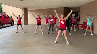 GRISD Cheer E town First 3 8 counts SLOW