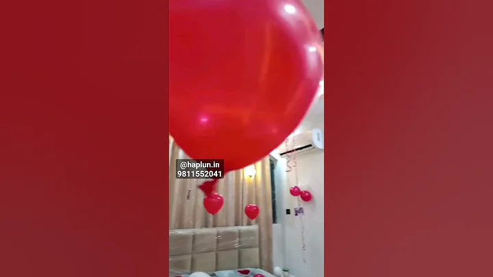 Romantic Surprise For Wife | Hotel Room Decoration for Partner | Special Birthday Surprise  #decor