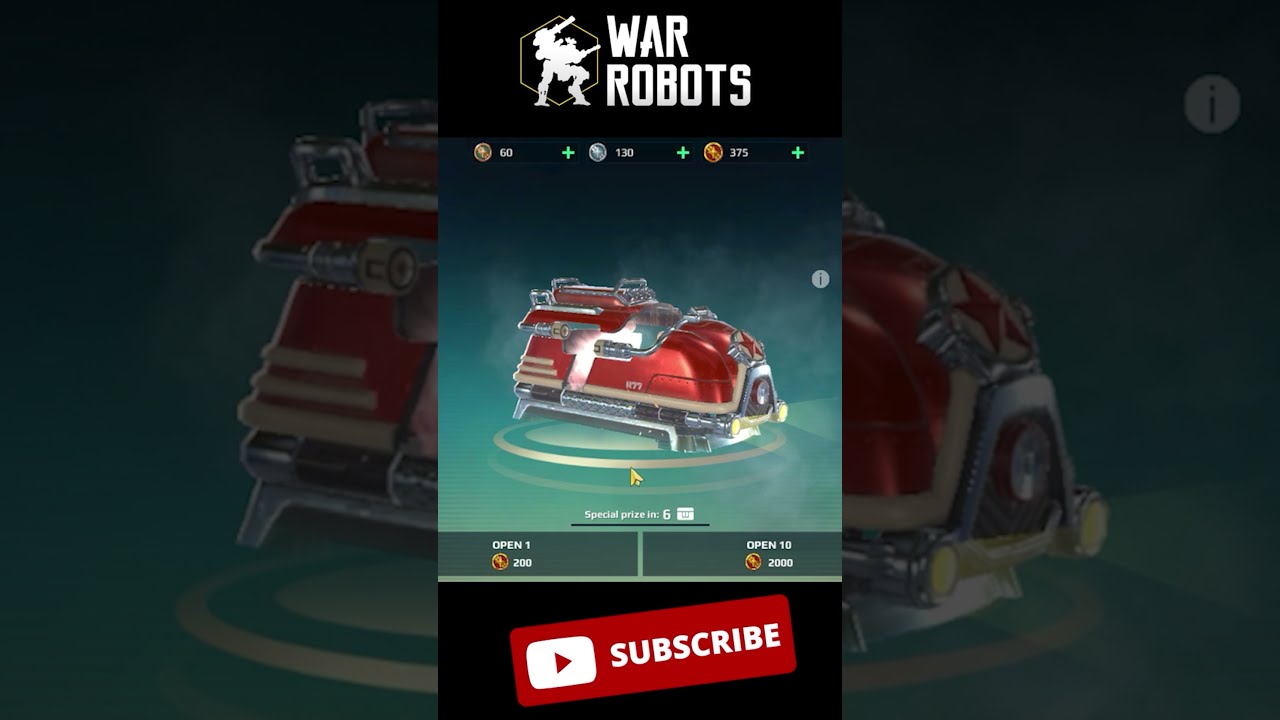 200 KEY OPENING WAR ROBOTS