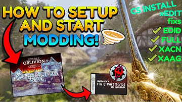 Oblivion Remaster Modding Guide! How to setup xEdit & Creation Kit (FOR MOD AUTHORS)