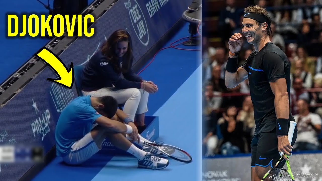 Tennis Funniest Match Ever! The Day Nadal and Djokovic Played Like Best Friends (Pure Entertainment)