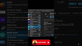 sql extension in vscode #shorts #vscode #sql Details