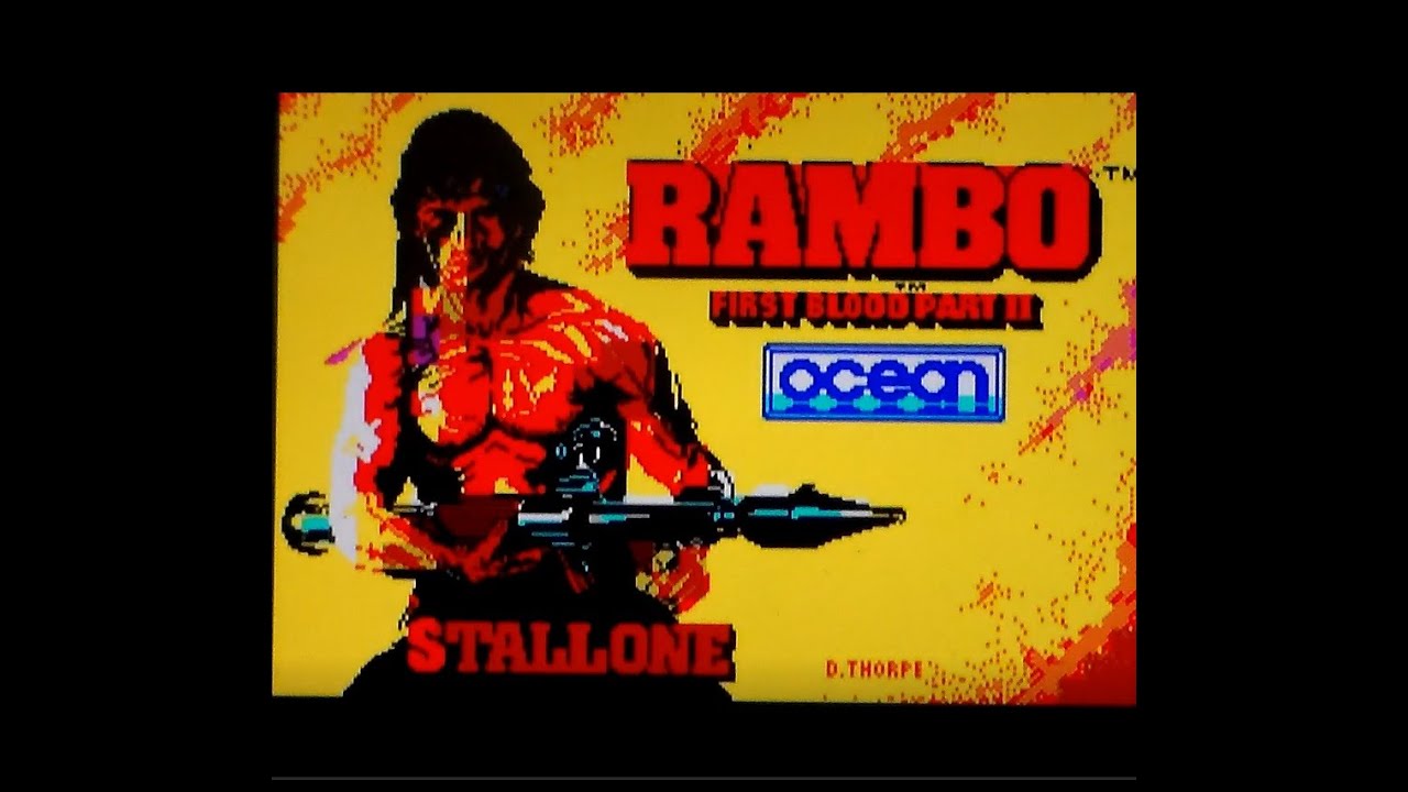 Rambo on ZX Spectrum (Revisited) - YouTube