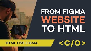 Simple responsive Landing Page from FIGMA to HTML CSS for beginners