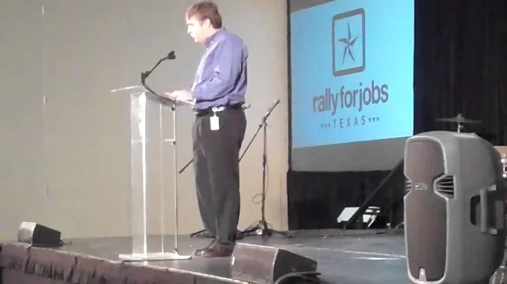 Rally for Jobs, Port Arthur - Darrell Jacobs