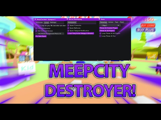 Meep City Roblox Script – Auto Farm, Random Toy, More » Download