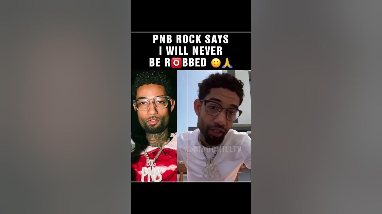 PNB ROCK SAYS I WILL NEVER BE R0BBED “IT’S NEVER GOING TO HAPPEN” 🙏😕