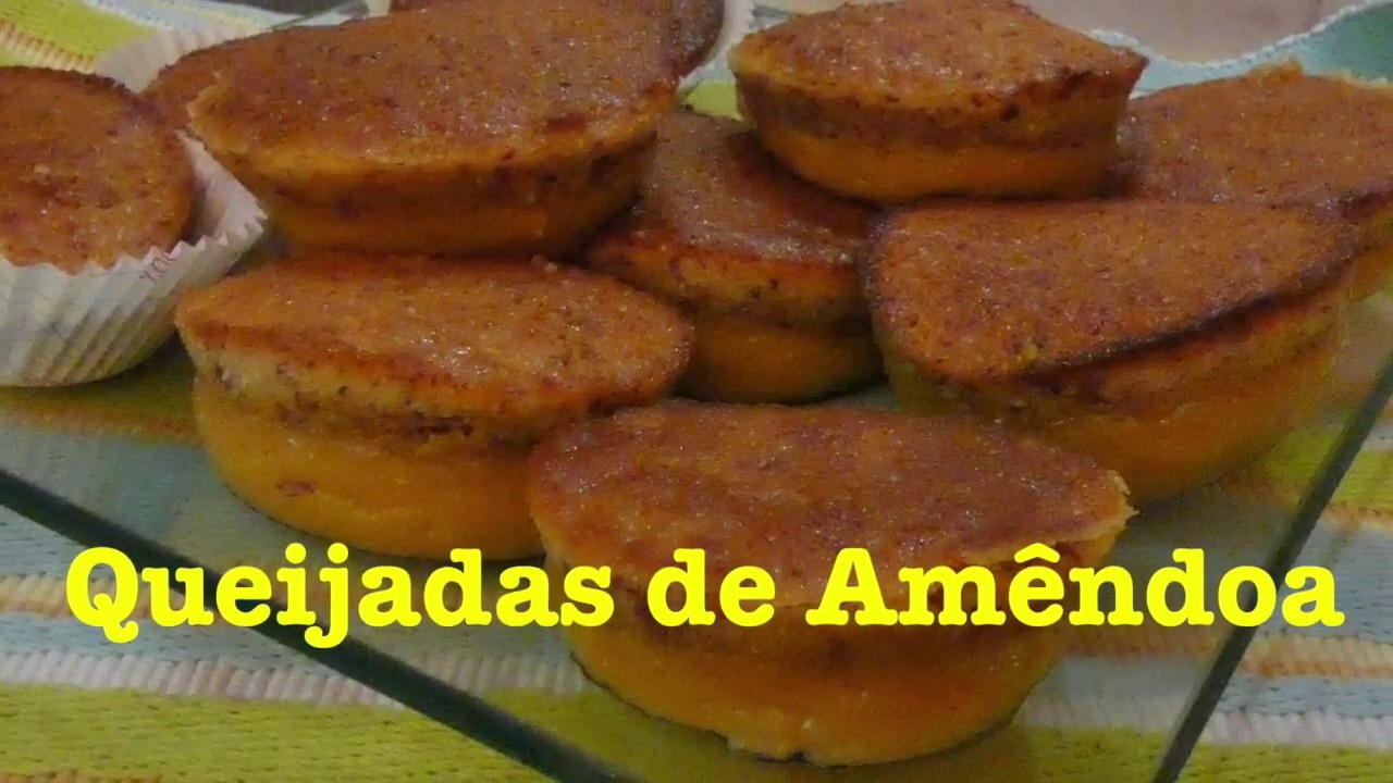 Como Faço Queijadas de Amêndoa