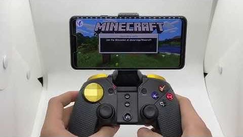 How to PLAY Minecraft Mobile with Controller