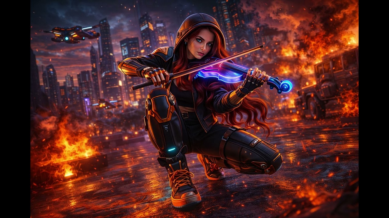The Violin Girl Hiphop – Concrete Trembled, Strings Ruled 🏙️🎻