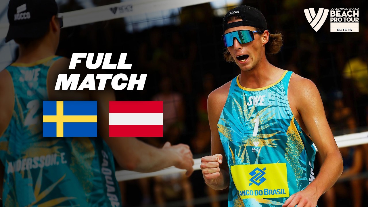Hölting Nilsson/Andersson 🇸🇪 vs. Hammarberg/Berger 🇦🇹 | Quarter Final 2026 | Full Match - Saquarema