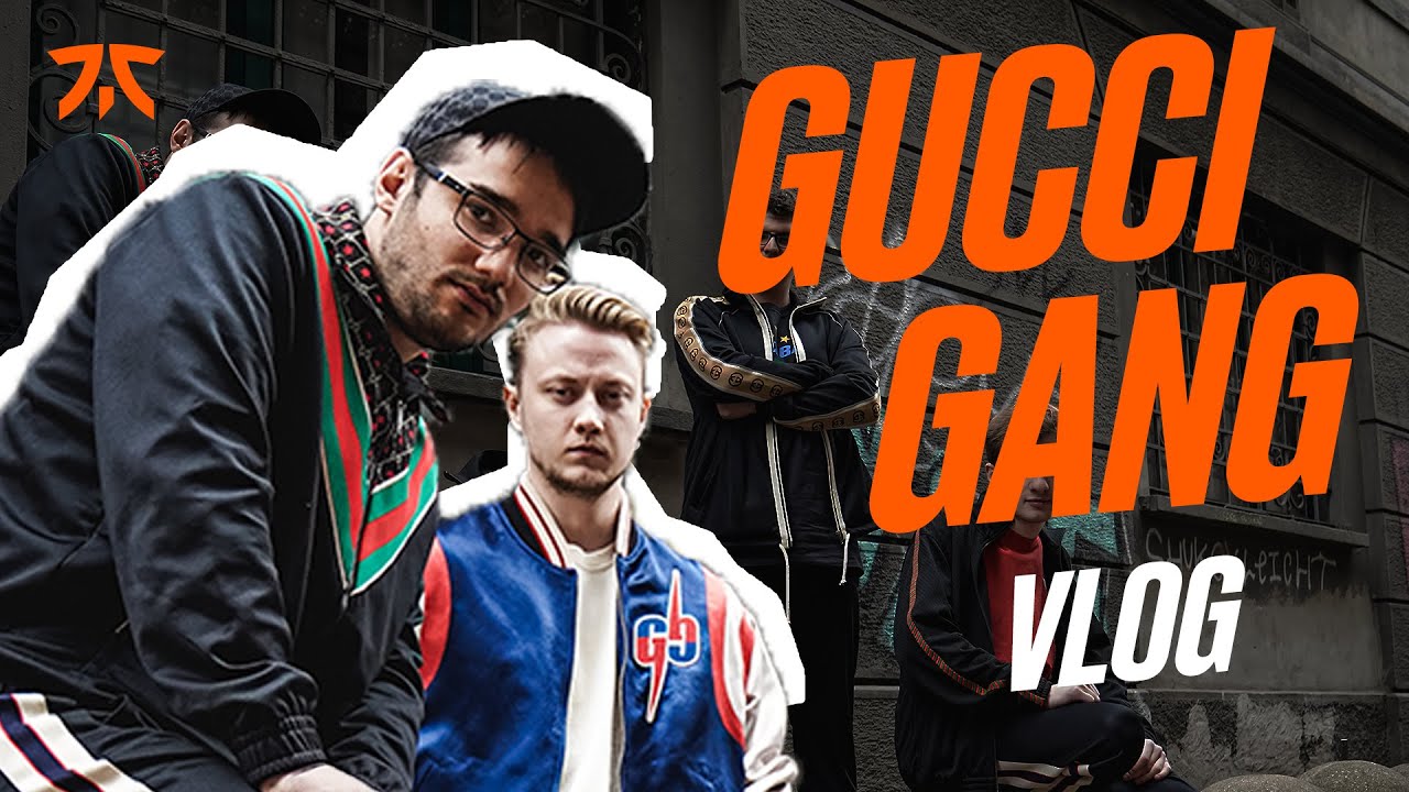 Gucci invites Fnatic League of Legends team to Milan Fashion Week