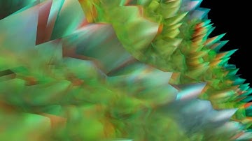 The Strange 3D World (ANAGLYPH) on the Other Side of a Microscope