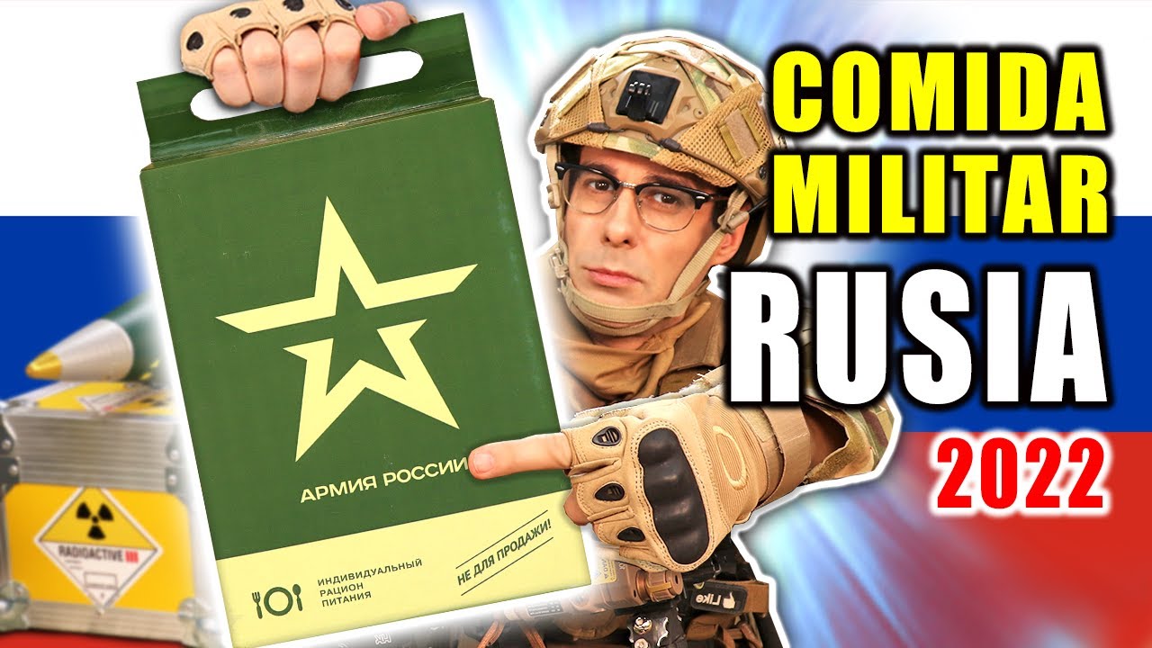 Probando COMIDA MILITAR RUSA de 2022 RACIÓN de 24 Horas