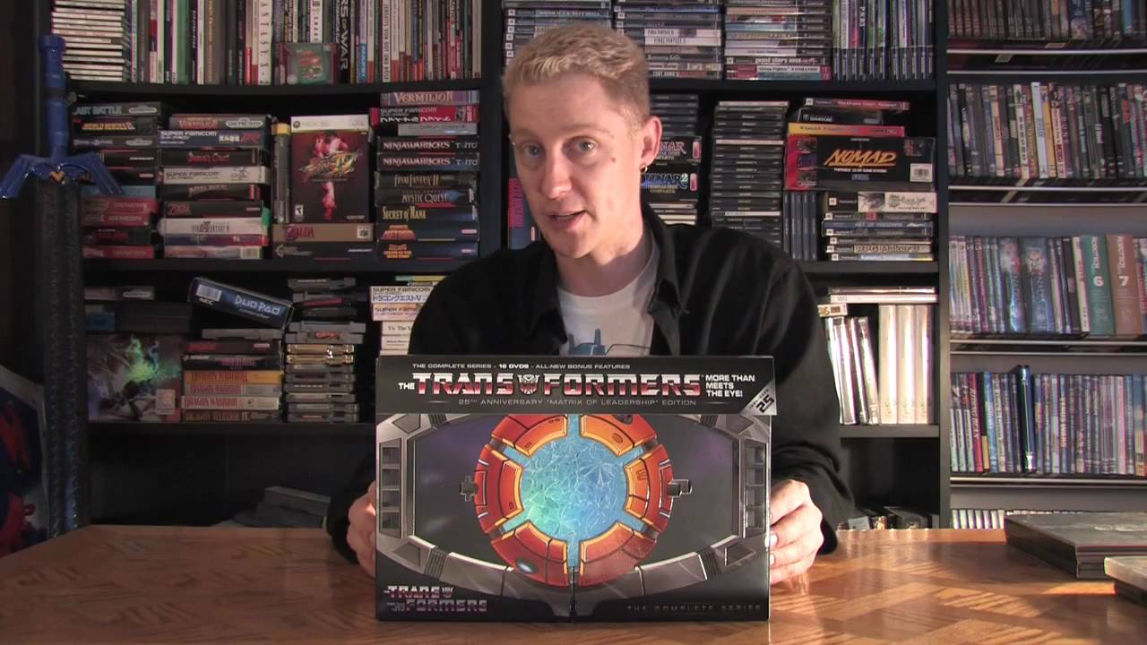 TRANSFORMERS COMPLETE DVD BOX SET - Happy Console Gamer - YouTube