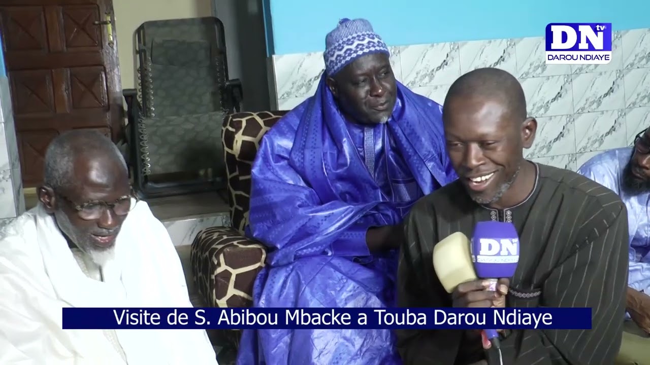 VISITE S.HABIBOU MBACKÉ TOUBA ÇA KANAM À TOUBA DAROU NDIAYE 
