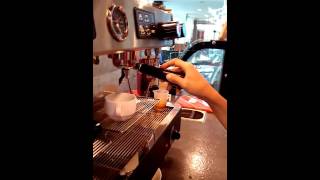 Barista old java coffee
