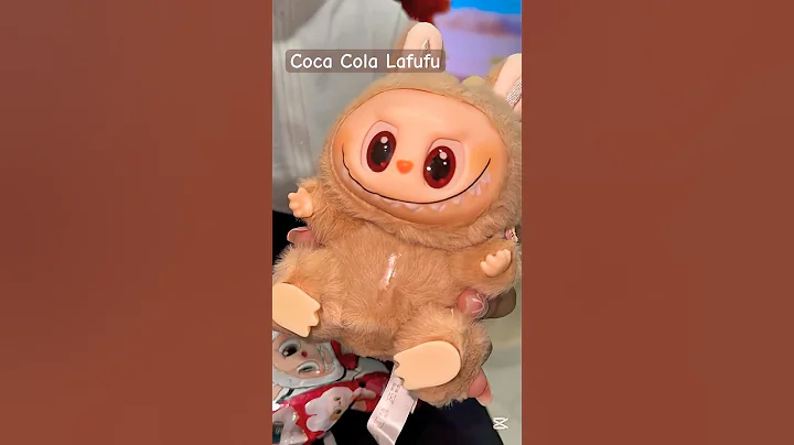 Labubu Coca Cola Edition ASMR | Unboxing Rare Collectible Toy #Shorts #ToyASMR #Satisfying