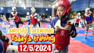 #taekwondo training 12/5/2024 #taweesilp_taekwondo_Thailand
