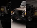 TJ life: 4.0L power, 5-speed fun, 4WD freedom.