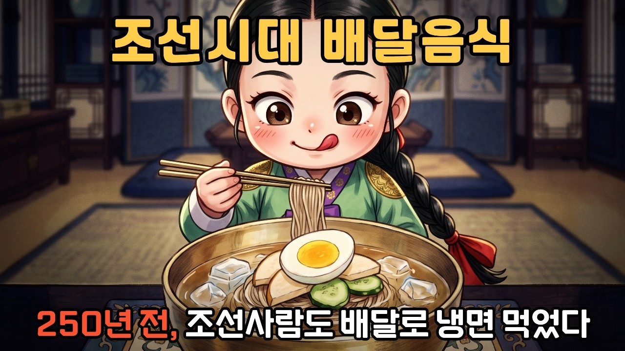 250년 전 조선사람들도 배달 음식을 먹을 수 있었던 이유 | 조선 배달