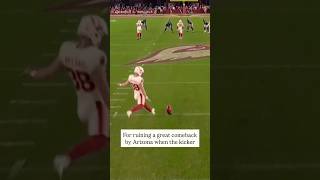 The new kickoff rule is perfect! #shorts #cardinals #seahawks