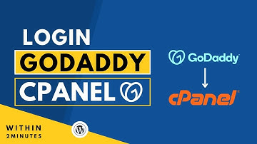 How To Login Godaddy Cpanel 2025 | Find & Access Cpanel In Godaddy Hosting