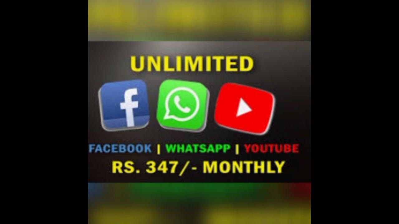 dialog data package activation 347/= facebook youtube whatsapp YouTube
