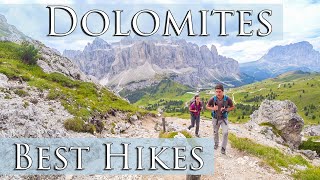 8 BEST OneDay HIKES to do in DOLOMITES | Exploring different valleys