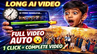 Create LONG AI Videos FREE 😱 | Unlimited Generator (No Limits!)@KishunDeyTech