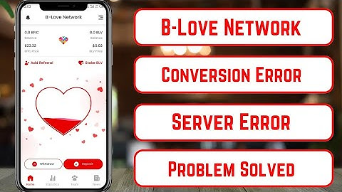 blove Network Conversion Error Problem solution || blove Network Server Problem ||Fix blove problem