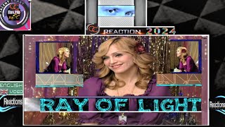 Video thumbnail of "C-C Euro Pop Music Reaction 2024 -Madonna -Ray of Light (Offical Video)"