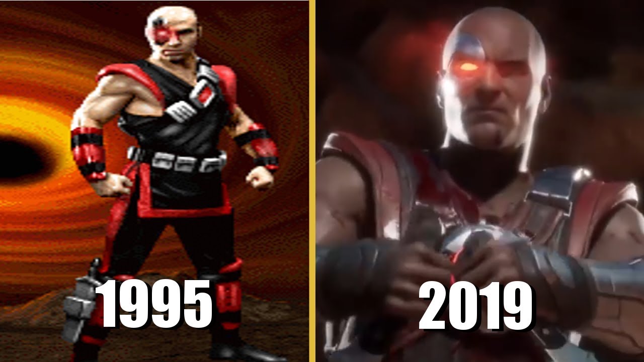 Evolution of Kano in Mortal Kombat