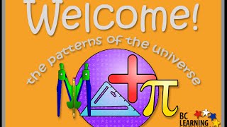 WCLN - Welcome! - Math Intro