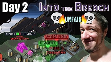 Into The Breach Advanced Edition (Unfair) - Day 2 - Arachnophile Squad struggle continues