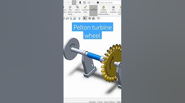 Model and animate the pelton turbine #solidworksassembly #solidworkstutorial #peltonturbine #viral