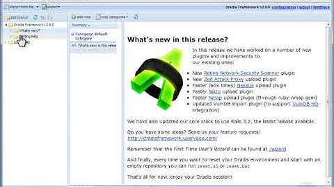 Tutorial Using Dradis software / Ethical hacking