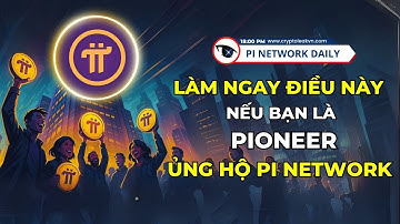 Làm Ngay Điều Này Nếu Bạn Là Pioneer Ủng Hộ Pi Network